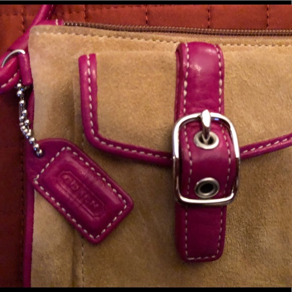 Coach Suede Wristlet Wallet - Picture 3 of 5